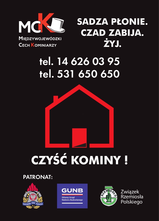 Komunikat Międzywojewódzkiego Cechu Kominiarzy 