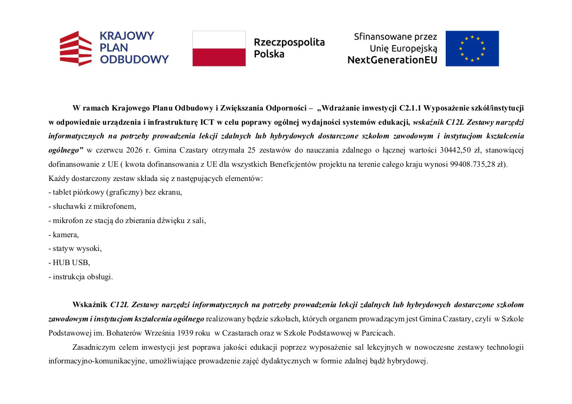 Zestawy narzędzi informatycznych na potrzeby prowadzenia lekcji zdalnych