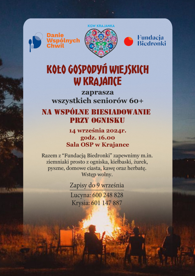 Wspólne Biesiadowanie przy ognisku
