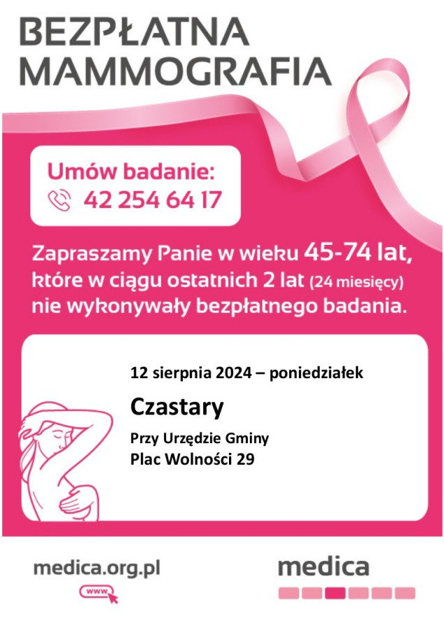 Bezpłatna Mammografia